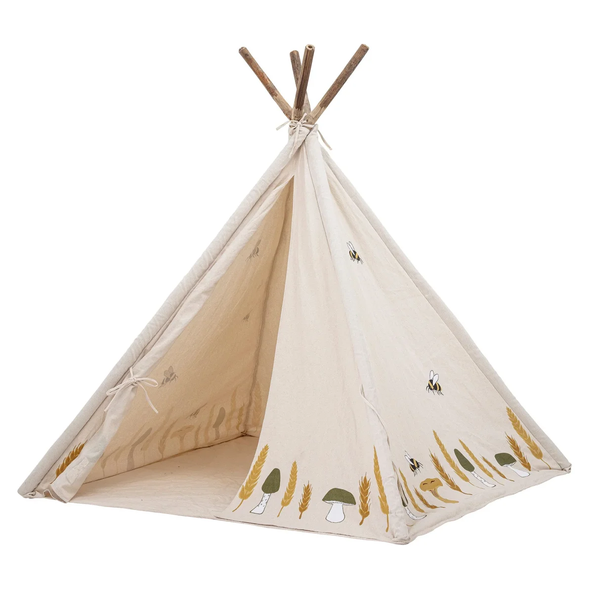Bloomingville MINI Millo Kinder Tipi, Natuur, Katoen - Afbeelding 4