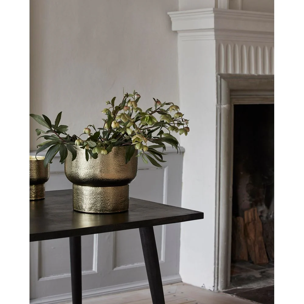 Nordal A/S ALIMIA plantenbak L - goudkleur - Afbeelding 3